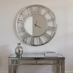 Acrylic Silent Analog Round Wall Clock