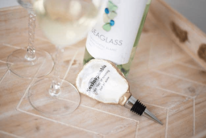 No Vino Phobia (Novinophobia) - Bottle Stopper / Cork