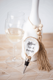 Wine, Liquid Therapy - Bottle Stopper / Cork