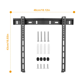 TV Wall Mount TV Wall Holder Bracket Support 32-65 inch Flat TV