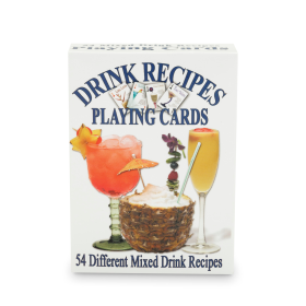 Drink Recipe Playing Cards CDU