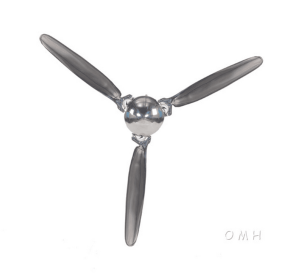 3-Blade Propeller Wall DÃ©cor