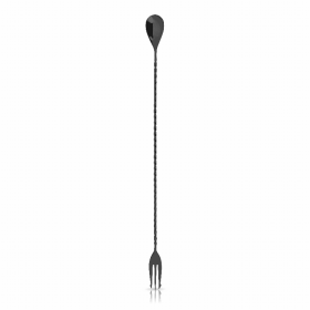 Gunmetal Trident Barspoon By Viski