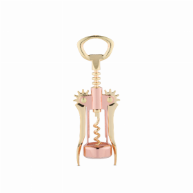 Copper And Gold Winged Corkscrew By Twine