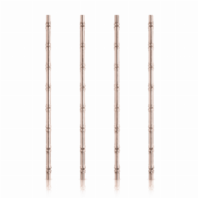 Bamboo Copper Straws By Viski