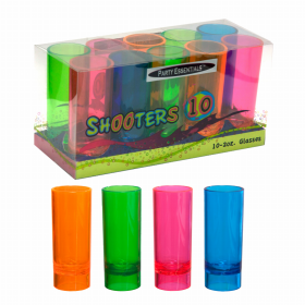2 Oz Neon Shooter Glasses