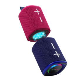 Cyboris S18 2 in 1 Magnetic Split Bluetooth Speaker, Color Blocking Waterproof Dual Splittable Portable Wireless Speaker 20W Loud Stereo Sound