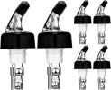 6 Pack Measured Liquor Pour Spout, Liquor Bottle Pourers, Measure Pour Spout for Liquor Bottles, Bottle Pourers for Alcohol