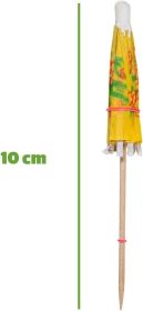 [240 Count] Cocktail Umbrellas for Drinks, Umbrella Drink Picks - Assorted Tropical Colors Party Toothpicks for Cocktails