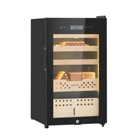 Electric Humidor, 70L, 400 Counts Electric Cigar Humidor Cabinet with Compressor Cooling, Constant Humidity & Temperature Control