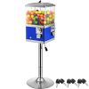VEVOR Vending Machine with Stand, Blue Quarter Candy Dispenser, Rotatable Four Compartments Square Candy Vending Machine