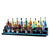 VEVOR LED Lighted Liquor Bottle Display Bar Shelf RF & App Control 60" 3-Step