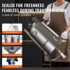 VEVOR 304 Stainless Steel Kettle, 8 GALLON Beer Brew Fermentor, Brew Bucket Fermentor for Brewing, Home Brewing Supplies with Base