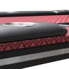 96 inches Poker Table Model 18755 Red with Cup Holders and Chips Tray