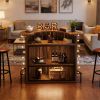 Bar table, bar cabinet, cutlery cabinet, dining table, coffee table, suitable for home bars