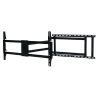 TV Wall Mount Bracket, 40-120 Inch TV, with Rotation and Tilt Functions, Full-motion TV Wall Mount, Adjustable Dual, Distance from Wall 70-1016 mm