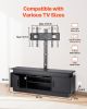 60" TV Stand with Mount for up to 75 in TVs, Entertainment Center with Power Outlet & LED Lights