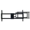 TV Wall Mount Bracket, 40-120 Inch TV, with Rotation and Tilt Functions, Full-motion TV Wall Mount, Adjustable Dual, Distance from Wall 70-1016 mm