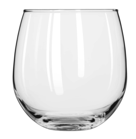 Libbey Vina Stemless Glasses (Set Of 4) (Color: Clear/Red Wine)