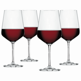 Spiegelau Style Glass (Set Of 4) (Color: Clear/Red Wine, size: 22.2 oz)