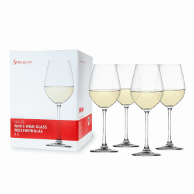 Spiegelau Salute Glass (Set Of 4) (Color: Clear/White Wine, size: 16.4 oz)