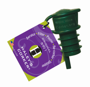 Haley'S Green Corker For Screw Caps (Color: Green)