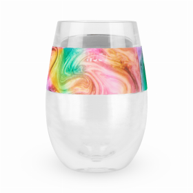 Wine Freeze Cooling Cup By Host (Color: Unicorn)