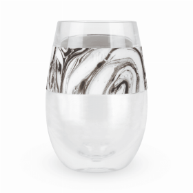 Wine Freeze Cooling Cup By Host (Color: Black Swirl Single)