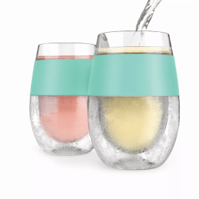 Wine Freeze Cooling Cup By Host (Color: Mint 1)