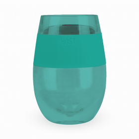 Wine Freeze Cooling Cup By Host (Color: Translucent Green)