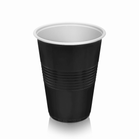 16 Oz Party Cups, 50 Pack By True (Color: Black)