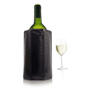 Vacu Vin Active Wine Chiller (Color: Black)
