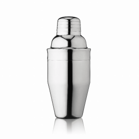 Contour: Cocktail Shaker (Color: Silver, size: 18 Oz)