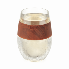 Wine Freeze Cooling Cup By Host (Color: Wood)