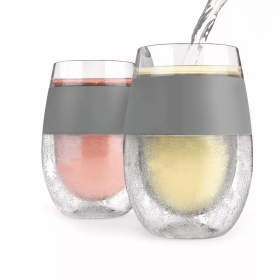 Wine Freeze Cooling Cup By Host (Color: Grey 1)