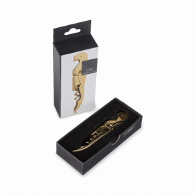 Signature Double Hinged Corkscrew By Viski (Color: Gold)