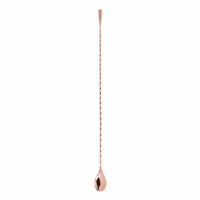 Weighted Barspoon By Viski (Color: Copper, size: 40Cm)