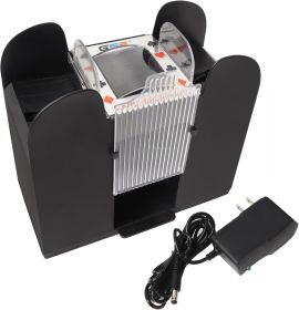 Automatic Card Shuffler (Color: Black)
