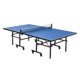Ping Pong Table, Professional Table Tennis Game, Indoor MDF Portable Table Tennis Table (Default: Default)
