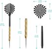 Metal Tip Darts, Steel Tip Darts, Professional Metal Darts, Darts Metal Tip Set, Metal Darts for Dartboard