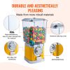 Gumball Machine for Kids, 17"H Home Candy Vending Machine, PC Gumball Dispenser, Bubble Gum Machine for Game Stores